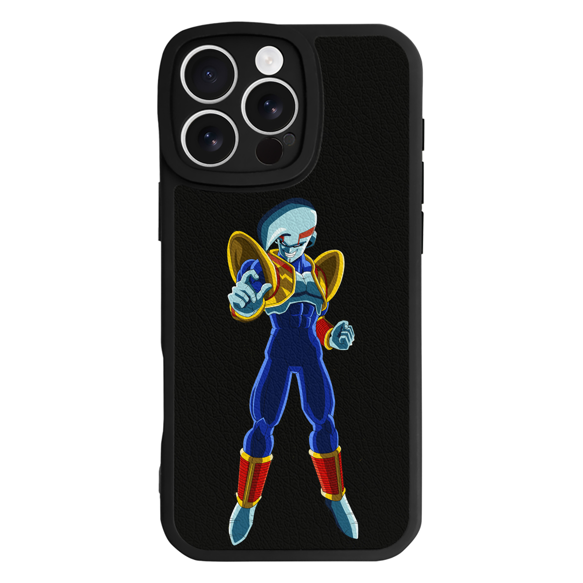 （画像用） ドラゴンボール DRAGON BALL 【iPhone 16シリーズ対応】シリコンスマホケース（レザー調） 材質：シリコン